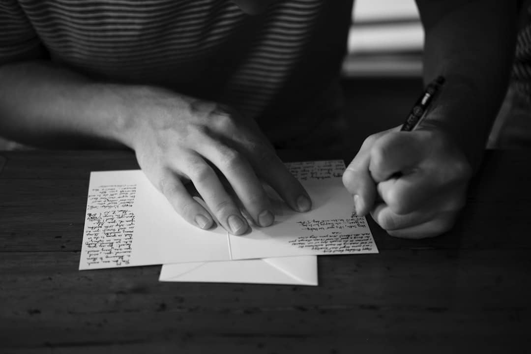 You Received a Psychographed Letter from a Departed Loved One